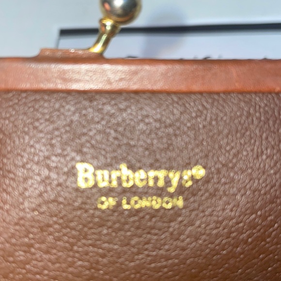 Authentic in Burberrys vintage canvas coin case with COA - Picture 4 of 12